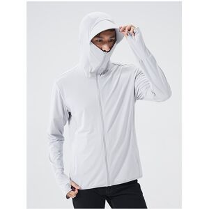 Maxpower (GRAY, 4XL) Summer UPF 50+ UV Sun Protection Skin Coats Men Ultra-Light Sportswe Maxpower (GRAY, 4XL) Summer UPF 50+ UV Sun Protection Skin Coats Men Ultra-Light Sportswe