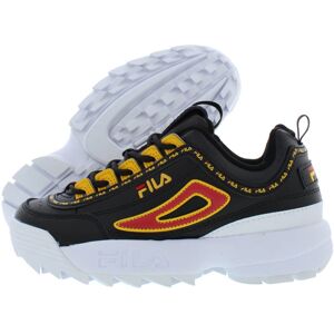 Fila Disruptor Ii Premium Repeat Boys Shoes Size 4.5 Color: Black/Gol Fila Disruptor Ii Premium Repeat Boys Shoes Size 4.5 Color: Black/Gol