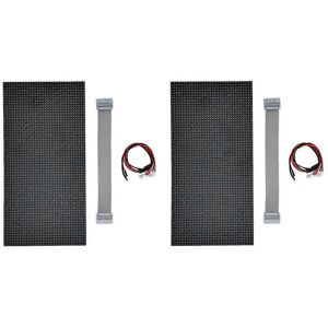 Unbranded 2Pcs P5 Indoor LED Screen Panel 64X32 Pixels LED Display Module 16 Scan 320X160m Unbranded 2Pcs P5 Indoor LED Screen Panel 64X32 Pixels LED Display Module 16 Scan 320X160m