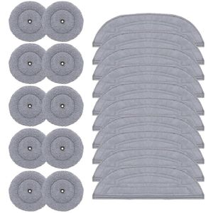 Unbranded Mop Pads for S8 Max/S8 Maxv Ultra Robot Vacuum Cleaner Accessories Replacements Unbranded Mop Pads for S8 Max/S8 Maxv Ultra Robot Vacuum Cleaner Accessories Replacements