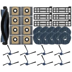 Unbranded Fit for X10 Pro Omni Robot Vacuum Replacement Parts Main Roller Side Brush Hepa Unbranded Fit for X10 Pro Omni Robot Vacuum Replacement Parts Main Roller Side Brush Hepa