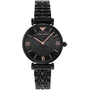 Unbranded Emporio Armani Womens gianni T-Bar AR11245 Black Stainless-Steel Quartz Dress Wa Unbranded Emporio Armani Womens gianni T-Bar AR11245 Black Stainless-Steel Quartz Dress Wa