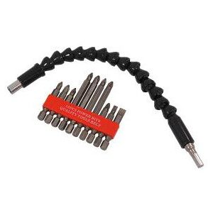 Neilsen 11 Piece Power Bit Set Flexible Screwdriver Extension Bar Drill Bits Set Neilsen 11 Piece Power Bit Set Flexible Screwdriver Extension Bar Drill Bits Set