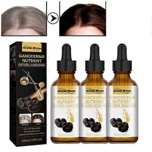 Unbranded (3pcs) 30ml Gray White Hair Treatment Serum Liquid White To Black Natural Color Unbranded (3pcs) 30ml Gray White Hair Treatment Serum Liquid White To Black Natural Color