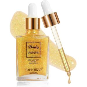 Unbranded (Gold) Body Shimmer Oil, Face Brighten Glow Highlighter Body Makeup Shine Glitte Unbranded (Gold) Body Shimmer Oil, Face Brighten Glow Highlighter Body Makeup Shine Glitte