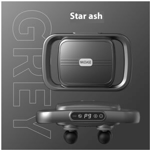 MDSRJONE (grey) 6-Head Professional Fascia Massage Gun with 9 Modes, 9 Intensity Levels, MDSRJONE (grey) 6-Head Professional Fascia Massage Gun with 9 Modes, 9 Intensity Levels,