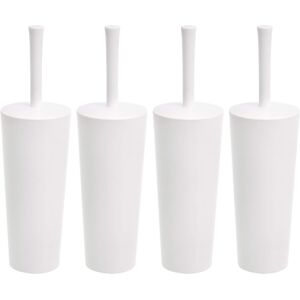Amazon Basics Toilet Brush and Holder Set - 4-pack, White Previously AmazonComme Amazon Basics Toilet Brush and Holder Set - 4-pack, White Previously AmazonComme