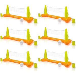 Intex Inflatable Floating Swimming Pool Toy Active Water Volleyball Sports Game Intex Inflatable Floating Swimming Pool Toy Active Water Volleyball Sports Game