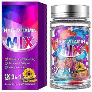 Unbranded Mixed Color Capsules 40 Capsules Curly Hair Care Essential Oil Hair Heat Insulat Unbranded Mixed Color Capsules 40 Capsules Curly Hair Care Essential Oil Hair Heat Insulat