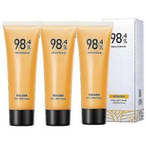 Unbranded 3Pcs Gold Foil Peel-Off Mask - 98.4% Beilingmei Gold Face Mask, for wrinkles Unbranded 3Pcs Gold Foil Peel-Off Mask - 98.4% Beilingmei Gold Face Mask, for wrinkles