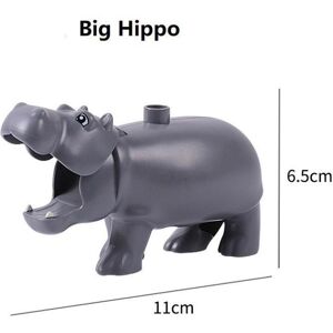 Unbranded (Hippo) Large Particles Animals Dinosaur Elephants DIY Farm Figures Kids Toys DI Unbranded (Hippo) Large Particles Animals Dinosaur Elephants DIY Farm Figures Kids Toys DI