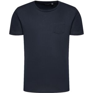 (RICH NAVY, X-Large) Brave Soul Arkham Crew Neck T-Shirt with Chest Pocket (RICH NAVY, X-Large) Brave Soul Arkham Crew Neck T-Shirt with Chest Pocket