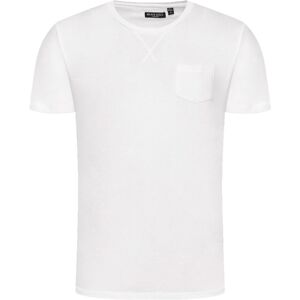 (OPTIC WHITE, X-Large) Brave Soul Arkham Crew Neck T-Shirt with Chest Pocket (OPTIC WHITE, X-Large) Brave Soul Arkham Crew Neck T-Shirt with Chest Pocket