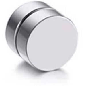 Unbranded (silver, 12mm) No Pierced Magnet Ear Clip 1PC Strong Magnet Magnetic Mens Ear Cl Unbranded (silver, 12mm) No Pierced Magnet Ear Clip 1PC Strong Magnet Magnetic Mens Ear Cl