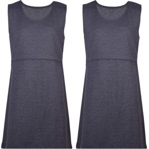 a2zkids (13-14 Years, Grey) Kids Girls 2 Pack Plain School Uniform Pinafore a2zkids (13-14 Years, Grey) Kids Girls 2 Pack Plain School Uniform Pinafore