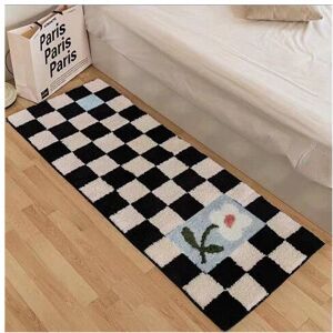 Unbranded (A-1, 50X80cm 19.7X31.5in) Checkerboard stroking cats sense home girl ins wind b Unbranded (A-1, 50X80cm 19.7X31.5in) Checkerboard stroking cats sense home girl ins wind b