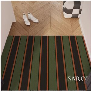 Unbranded (A-1, 50X80cm 19.7X31.5in ) ins simple retro striped entry door floor mat silk r Unbranded (A-1, 50X80cm 19.7X31.5in ) ins simple retro striped entry door floor mat silk r
