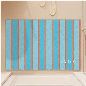 Unbranded (E-5, 50X80cm 19.7X31.5in ) ins simple retro striped entry door floor mat silk r Unbranded (E-5, 50X80cm 19.7X31.5in ) ins simple retro striped entry door floor mat silk r