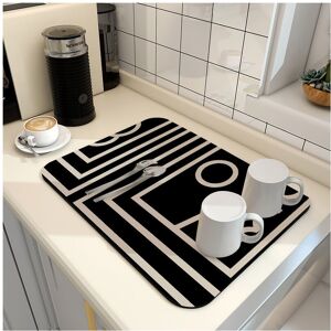 Unbranded (A-2, 50X80cm 19.7X31.5in) Kitchen countertop drain mat, household water absorbi Unbranded (A-2, 50X80cm 19.7X31.5in) Kitchen countertop drain mat, household water absorbi