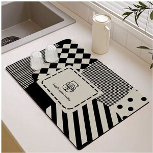 Unbranded (A-4, 40X60cm 15.7X23.6in) Kitchen countertop drain mat, household water absorbi Unbranded (A-4, 40X60cm 15.7X23.6in) Kitchen countertop drain mat, household water absorbi