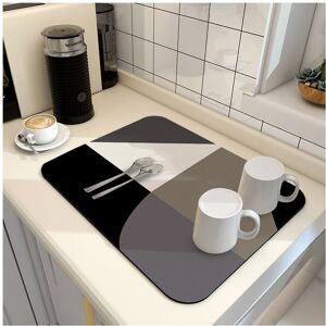 Unbranded (A-2, 60X90cm 23.6X35.4in) Diatom mud kitchen drain mat countertop absorbent tab Unbranded (A-2, 60X90cm 23.6X35.4in) Diatom mud kitchen drain mat countertop absorbent tab