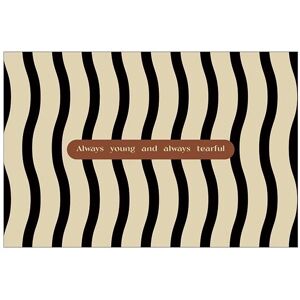 Unbranded (Wave Zebra, 80X120cm 31.5X47.3in) High-end simple and advanced entry door floor Unbranded (Wave Zebra, 80X120cm 31.5X47.3in) High-end simple and advanced entry door floor