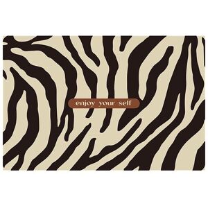 Unbranded (zebra image, 60X90cm 23.6X35.4in) High-end simple and advanced entry door floor Unbranded (zebra image, 60X90cm 23.6X35.4in) High-end simple and advanced entry door floor