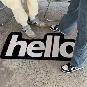 Unbranded (A-3, 40X60cm 15.7X23.6in) Irregular bedroom crystal velvet bedside blanket crea Unbranded (A-3, 40X60cm 15.7X23.6in) Irregular bedroom crystal velvet bedside blanket crea