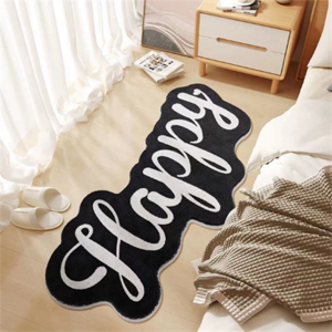 Unbranded (A-2, 40X60cm 15.7X23.6in) Irregular bedroom crystal velvet bedside blanket crea Unbranded (A-2, 40X60cm 15.7X23.6in) Irregular bedroom crystal velvet bedside blanket crea