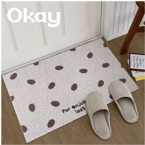 Unbranded (Beige, 100X120cm39.3X47.2in) Coffee fan entry door household dirt-resistant flo Unbranded (Beige, 100X120cm39.3X47.2in) Coffee fan entry door household dirt-resistant flo