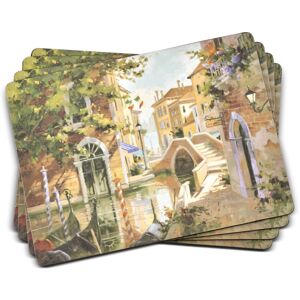 Pimpernel Venetian Scenes Collection Placemats Set of 4 Heat Resistant Mats Pimpernel Venetian Scenes Collection Placemats Set of 4 Heat Resistant Mats