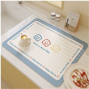 Unbranded (Xiao Yan, 80X120cm 31.5X47.3i) Cream style kitchen drain mat, diatomaceous ear Unbranded (Xiao Yan, 80X120cm 31.5X47.3i) Cream style kitchen drain mat, diatomaceous ear