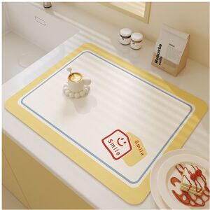 Unbranded (Xiaoyan, 80X120cm 31.5X47.3i) Cream style kitchen drain mat, diatomaceous eart Unbranded (Xiaoyan, 80X120cm 31.5X47.3i) Cream style kitchen drain mat, diatomaceous eart