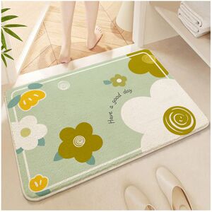 Unbranded (Green Five Flowers, 60x90cm23.6x35.4in) Imitation cashmere cute bathroom bathro Unbranded (Green Five Flowers, 60x90cm23.6x35.4in) Imitation cashmere cute bathroom bathro