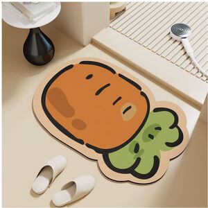 Unbranded (vegetable carrots, 60x90cm23.6x35.4in) Cartoon diatom mud absorbent floor mat b Unbranded (vegetable carrots, 60x90cm23.6x35.4in) Cartoon diatom mud absorbent floor mat b