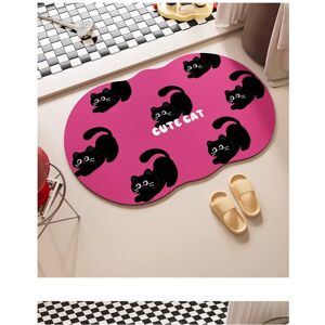 Unbranded (Apple Dog, 50x80cm19.7x31.5in) Diatom mud absorbent non-slip pad at the door of Unbranded (Apple Dog, 50x80cm19.7x31.5in) Diatom mud absorbent non-slip pad at the door of