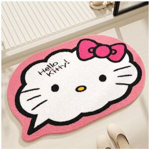 Unbranded (Kitty forehead print, 100x150cm39.3x59in) Cartoon bathroom floor mat plush soft Unbranded (Kitty forehead print, 100x150cm39.3x59in) Cartoon bathroom floor mat plush soft