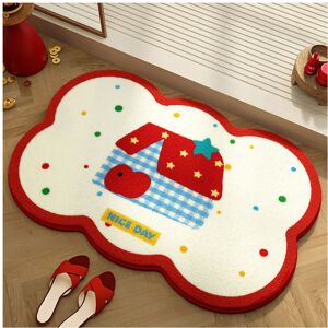 Unbranded (apple lattice, 40x60cm15.7x23.6in) Red series cute apple imitation cashmere bat Unbranded (apple lattice, 40x60cm15.7x23.6in) Red series cute apple imitation cashmere bat