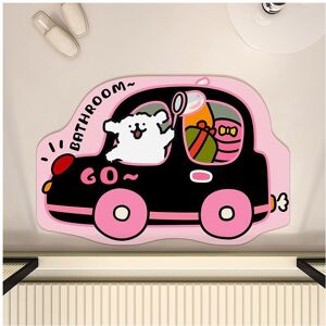 Unbranded (20292D, 50x80cm19.7x31.5in) Cute puppy sitting in a trolley soft diatom mud toi Unbranded (20292D, 50x80cm19.7x31.5in) Cute puppy sitting in a trolley soft diatom mud toi