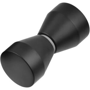 Nes Home Cone Black Aluminum Shower Door Knob Handle Nes Home Cone Black Aluminum Shower Door Knob Handle