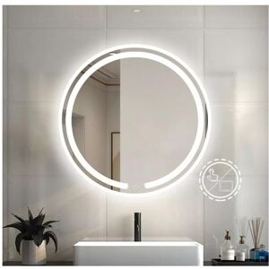 Dirty Pro Tools (600mm, Round With Front LED) Luxury LED Bathroom Mirror with Anti-Foggi Demiste Dirty Pro Tools (600mm, Round With Front LED) Luxury LED Bathroom Mirror with Anti-Foggi Demiste