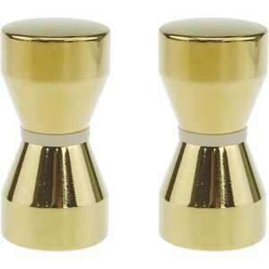 Nes Home Cone Brushed Brass Aluminium Shower Door Knob Handle Set Of 2 Nes Home Cone Brushed Brass Aluminium Shower Door Knob Handle Set Of 2