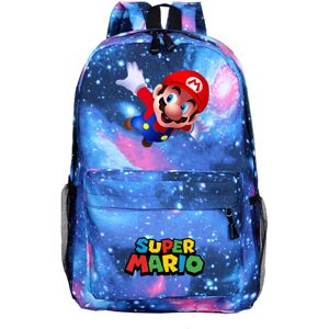 Unbranded (Starry Blue) Kids Super Mario Backpack School Bag Students Bookbag Handbag Gift Unbranded (Starry Blue) Kids Super Mario Backpack School Bag Students Bookbag Handbag Gift