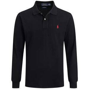 Unbranded (Black+Red, M) Men Polo Shirt Casual Long Sleeve Collared T-Shirt Sports T-Shirt Unbranded (Black+Red, M) Men Polo Shirt Casual Long Sleeve Collared T-Shirt Sports T-Shirt