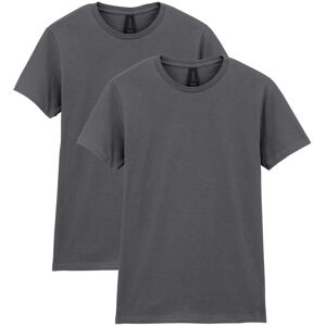 Gildan Women's Softstyle Cotton T-Shirt Style G64000L Multipack Charcoal (2-P Gildan Women's Softstyle Cotton T-Shirt Style G64000L Multipack Charcoal (2-P