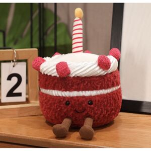 Bonxaif 2025 NEW Amuseables Cheri Cake Plush Toys Gift 16CM Bonxaif 2025 NEW Amuseables Cheri Cake Plush Toys Gift 16CM