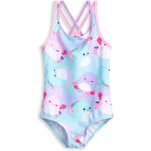 (6-7 Years) Squishmallows 1 Piece Swimming Costume (Girls Multicoloured) (6-7 Years) Squishmallows 1 Piece Swimming Costume (Girls Multicoloured)
