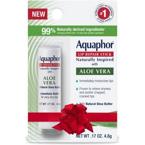 Aquaphor Naturally Inspired Lip Repair Stick with Aloe Vera and Shea Butter Hyd Aquaphor Naturally Inspired Lip Repair Stick with Aloe Vera and Shea Butter Hyd