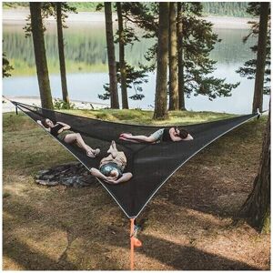 Unbranded Large Triangle Aerial Hammock for Camping Tree Multi-Person Portable Hammock Des Unbranded Large Triangle Aerial Hammock for Camping Tree Multi-Person Portable Hammock Des