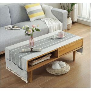 Unbranded Wipeable Linen Coffee Tablecloth With Pockets,Fridge Dust Cover, Table Runner50x Unbranded Wipeable Linen Coffee Tablecloth With Pockets,Fridge Dust Cover, Table Runner50x